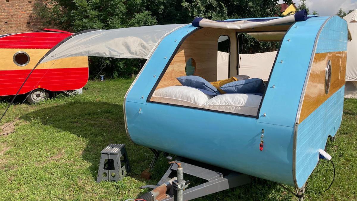 Cabrio-Wohnwagen Hotel Brandenburg  Bagian luar foto