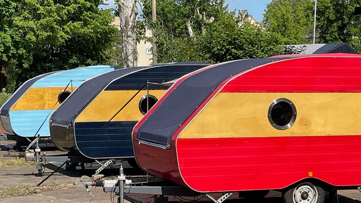 Cabrio-Wohnwagen Hotel Brandenburg  Bagian luar foto