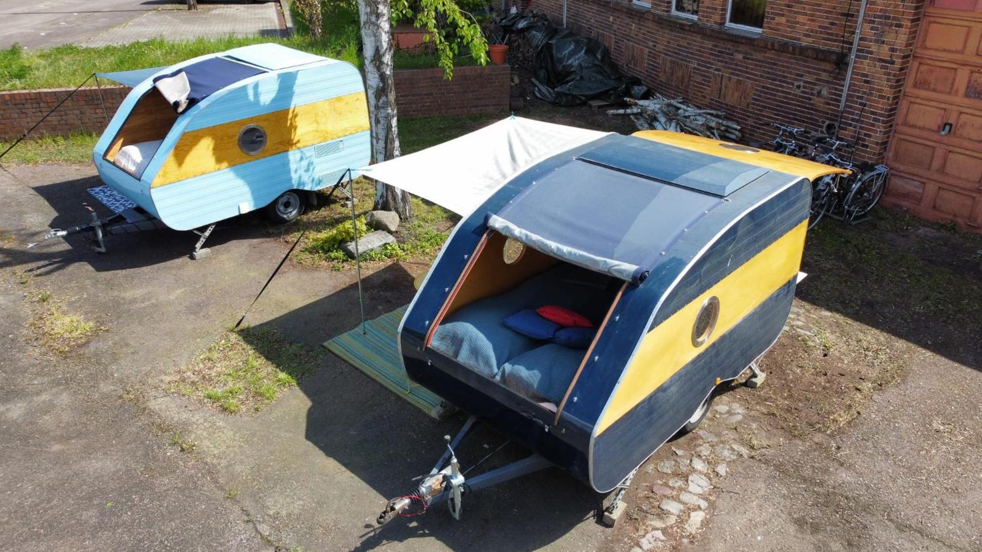 Cabrio-Wohnwagen Hotel Brandenburg  Bagian luar foto